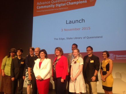 Amazing to meet the fab @LeeanneEnoch and the Qld Digital Champions #digitalinclusion