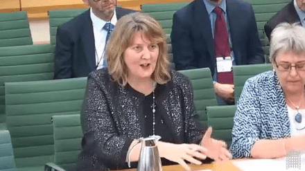 Helen at the commitee