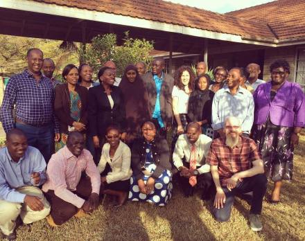 Emily, Michael and KNLS librarians